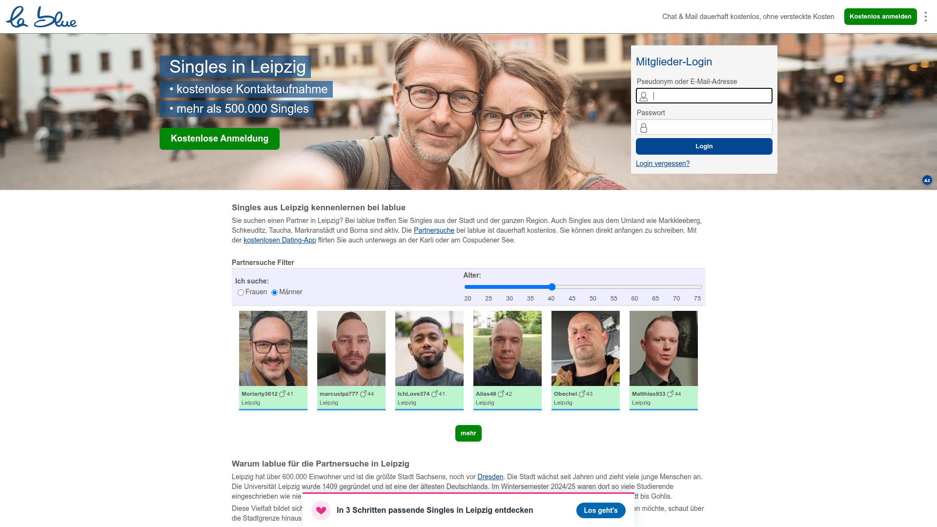 Einzigartiges Wertversprechen Homepage